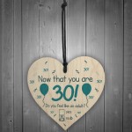 Funny 30th Birthday Card For Him Her Novelty 30th Birthday Gifts