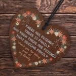 Friendship Wooden Heart Heartfelt Message Perfect Birthday