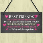 Best Friend Plaque Friendship Gift For Best Friend Miss You