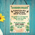 Funny Garden Wall Fence Plaques Garden Shed Summer Decor