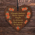 Friendship Gift In Distance Hanging Heart Birthday Thank You