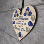 Birthday Gifts For 50th Birthday Wood Heart Hilarious Gift