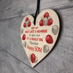 Hilarious Birthday Gifts For 50th Birthday Heart 50th Birthday
