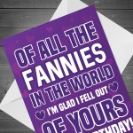 Funny Hilarious Birthday Card For Mum Rude Birthday Card Mum 