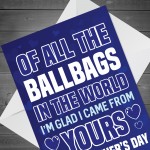 Fathers Day Card For Dad Funny Card For Dad Fathers Day Card