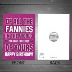 Birthday Card And Funny Wooden Heart Gift For Mum Funny