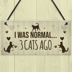 Funny Cat Gifts For Cat Lovers Birthday Cat Sign For Home Wall