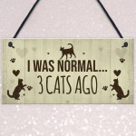 Funny Cat Gifts For Cat Lovers Birthday Cat Sign For Home Wall