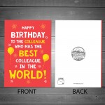 Gifts For Work Colleague Birthday Gifts For Women Men Card Heart
