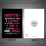 Best Friend Cards For Birthday Thank You Card Best Friend Cards
