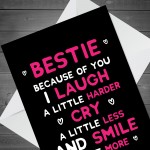 Best Friend Cards For Birthday Thank You Card Best Friend Cards