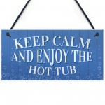 3 Pieces Hot Tub Signs and Plaques Garden Pool Shed Hanging 