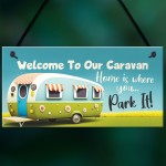 Caravan Welcome Sign Funny Caravan Decor Accessories Gift