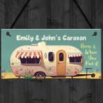 Personalised Caravan Sign Home Decor Accessories For Caravan 
