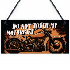 Funny Motorbike Sign Novelty Garage Man Cave Decor Signs Gifts