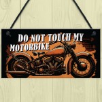 Funny Motorbike Sign Novelty Garage Man Cave Decor Signs Gifts