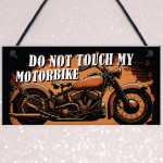 Funny Motorbike Sign Novelty Garage Man Cave Decor Signs Gifts