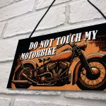 Funny Motorbike Sign Novelty Garage Man Cave Decor Signs Gifts