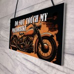 Funny Motorbike Sign Novelty Garage Man Cave Decor Signs Gifts