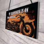 Funny Motorcycle Sign for Bikers Riders Motorbike Enthusiasts