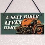 Funny Motorcycle Signs Biker Gifts For Dad Grandad Brother Uncle