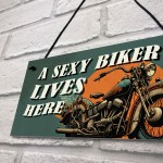 Funny Motorcycle Signs Biker Gifts For Dad Grandad Brother Uncle