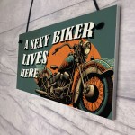 Funny Motorcycle Signs Biker Gifts For Dad Grandad Brother Uncle