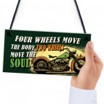 Novelty Style Motorcycle Motorbike Sign Man Cave Garage Decor