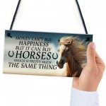 Horse Sign Daughter Friend Gift For Girls Hanging Stable Sign