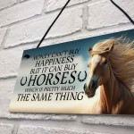 Horse Sign Daughter Friend Gift For Girls Hanging Stable Sign