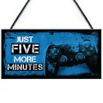 Gaming Sign for Boys Bedroom Door Gaming Wall Art Decor Gamer