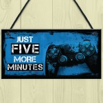 Gaming Sign for Boys Bedroom Door Gaming Wall Art Decor Gamer