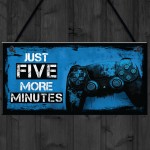 Gaming Sign for Boys Bedroom Door Gaming Wall Art Decor Gamer
