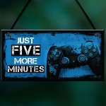 Gaming Sign for Boys Bedroom Door Gaming Wall Art Decor Gamer