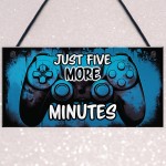 Novelty Gaming Room Sign Funny Gamer Gift Game Room Man Cave