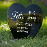 Cat Memorial Plaque For Grave Garden Personalised Pet Memorials