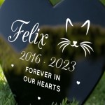 Cat Memorial Plaque For Grave Garden Personalised Pet Memorials