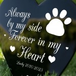Memorial Plaque For Pet Dog Cat Personalised Grave Stone Gift