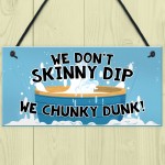 Funny Hot Tub Signs And Plaques Hanging Garden Shed Wall Sign