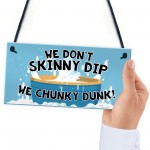 Funny Hot Tub Signs And Plaques Hanging Garden Shed Wall Sign