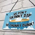 Funny Hot Tub Signs And Plaques Hanging Garden Shed Wall Sign