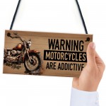 Funny Motorbike Sign Novelty Motorcycle Wall Decor Gifts