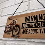Funny Motorbike Sign Novelty Motorcycle Wall Decor Gifts