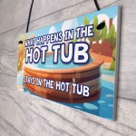 Hot Tub Signs Funny Hanging Sign Hot Tub Signs And Plaques