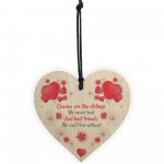 Gift For Cousin Birthday Christmas Wood Heart Best Friend Gift