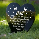 Dad Graveside Memorial Stake Grave Marker Acrylic Grave Decor