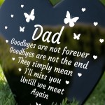 Dad Graveside Memorial Stake Grave Marker Acrylic Grave Decor