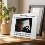 Grandad Memorial Photo Frame In Memory Gift For Grandad Family
