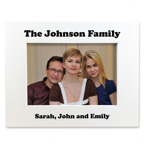 Personalised Family Gift 7x5 Photo Frame Birthday Christmas Gift