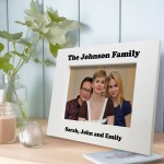 Personalised Family Gift 7x5 Photo Frame Birthday Christmas Gift